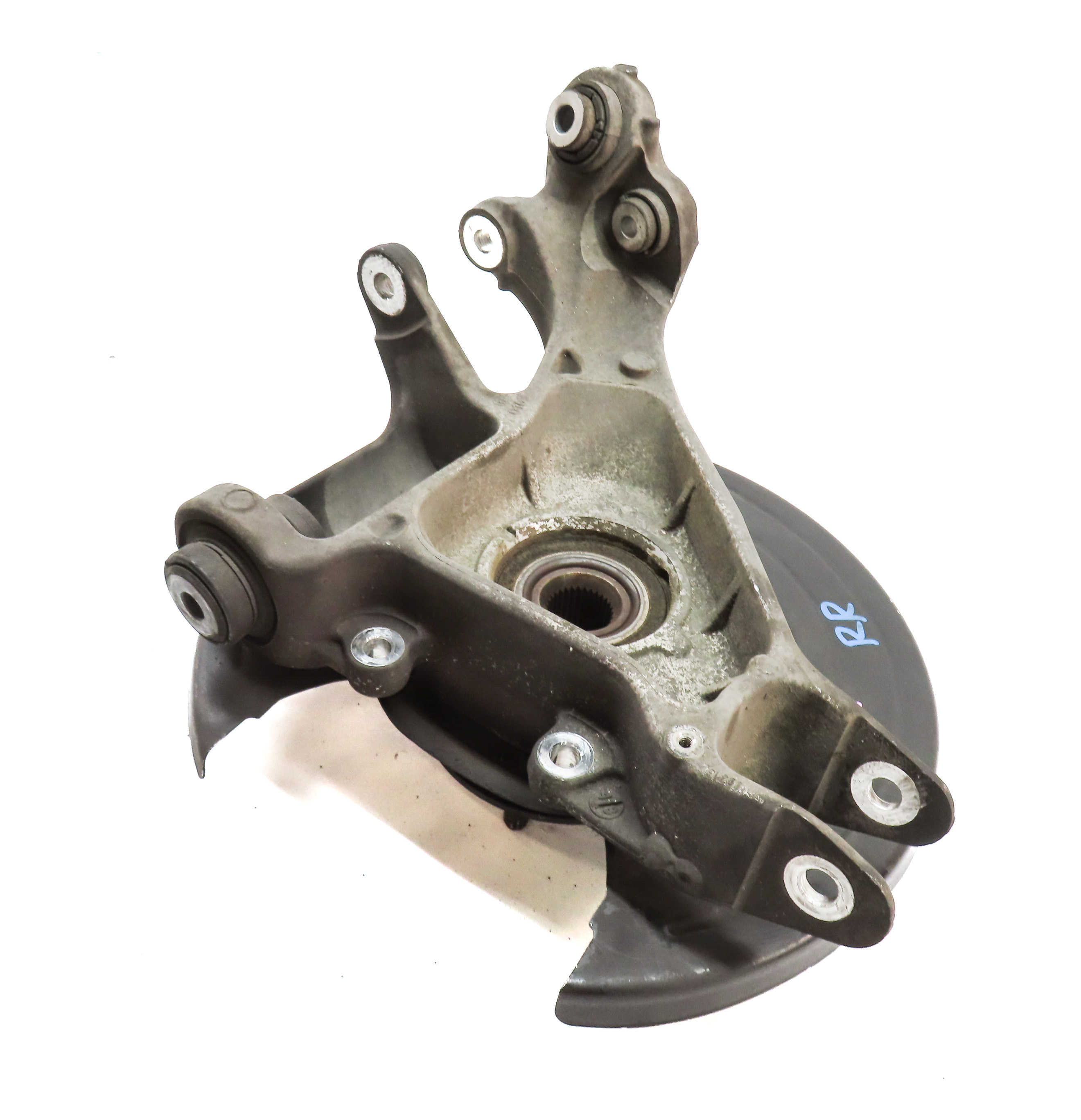 2013-2016 RANGE ROVER (L405) RIGHT PASSENGER REAR SPINDLE KNUCKLE WHEEL HUB — exact item pictured